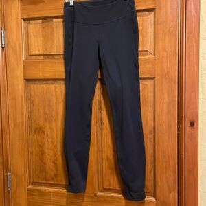Lululemon navy reflective leggings sz 6